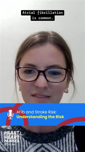 AFib is progressive, and so is stroke risk. In this episode of Heart to Heart Nurses, FNP Sarah Mahipala shares insights from her electrophysiology practice on how nurses can help identify and reduce stroke risk for patients living with atrial fibrillation. ✔️ Stroke prevention strategies that match patient goals ✔️ Risk assessment tools that support informed care ✔️ The evolving role of nurses in rhythm and risk management 🎧 Listen now → https://bit.ly/48NDEKm | Preventive Cardiovascular Nurse
