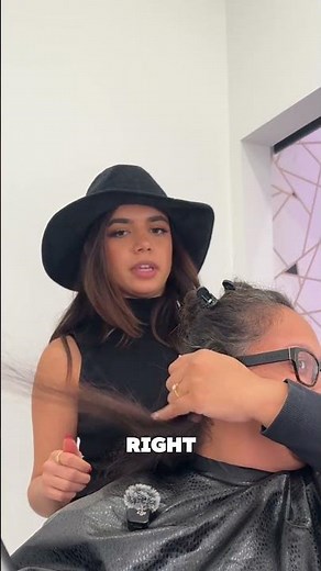 What to do with each hand when using the Dyson airwrap round brush for efficient results