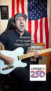 America 🇺🇸! F**k Yeah! Happy 250 USA (mini cover) #america
