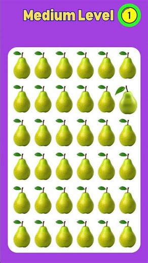 Find the Hidden Fruit 🧐 #shorts #puzzle #game