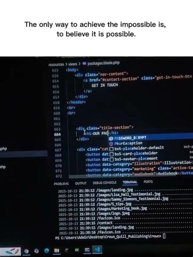 Coding My Way to the Impossible #coding #codeprep #computerscience