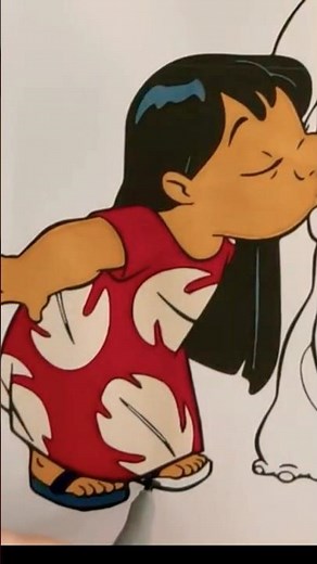 ❤️🤍 Lilo and Stitch | Coloring #shorts #liloandstitch #coloring