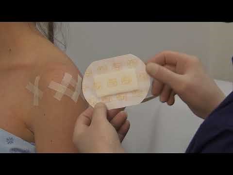 How to Apply Dressing After Shoulder Surgery | Shoulder Arthroscopy Post-Operative Dressing