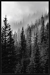 MCS Master & Co. Foundry Metal 16x24 Poster Frame, Vertical & Horizontal Wall Hanging Large Picture Frame for Photos, Posters & Art Prints, Black (1-Pack)