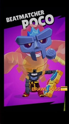 DJ Poco Skin 🎸 #brawlstars #brawltalk