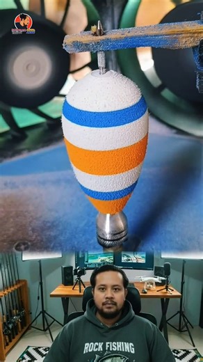 They Turn Flip-Flops Into Fishing Floats?! 😱🎣 #fishingfloat #shorts