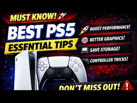 Best PS5 Essential Tips You MUST Know! 🚀🎮