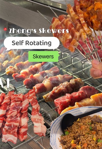 Sydney's Best Juicy Skewers at Zheng's BBQ