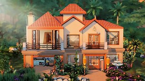The Sims 4 Jungle Vacation House
