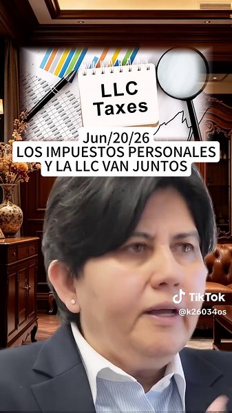 Are you filing your LLC taxes correctly? 🤔 Learn how your personal taxes relate to your LLC and avoid costly mistakes! Discuss your experiences below! #llc #taxes #legalbattle #business #irs #fyp #california #impuestos #negocios #viral