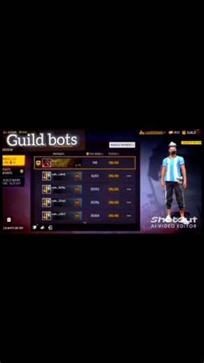 dipesh torle 0021 on Instagram: "Reality of Guild Glory bot😱 Working up bot❤️ 100% I Tried Guild Glory & Level FF guild glory bot free fire ff guild glory bot free fire guild glory bot guild glory bot free fire #FreeFire #JwtApiAndBot #FreeFireBot #APItutorial #BotTutorial freefireapi ffapi infoapi jwt fflikebot guestaccount freefirepanel pcbot pythonapi vercelhosting ffstats likebot2025 freefireuidtracker howtodeleteguestaccountinfreefire freefireguestaccountdelete howtodeletefreefireguestacco