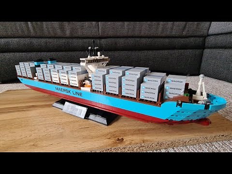Let`s build the Lego Creator 10241 Maersk Line Triple-E Containership