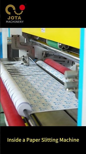 #shorts Inside a Paper Slitting Machine | How Paper Rolls Are Cut with Precision