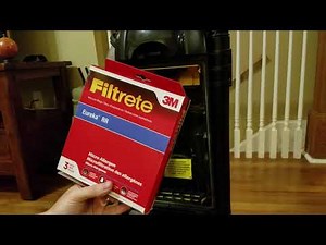 Replacing Vacuum Bag on Eureka The Boss SmartVac, 3M Filtrete RR Micro Allergen Vacuum Bag