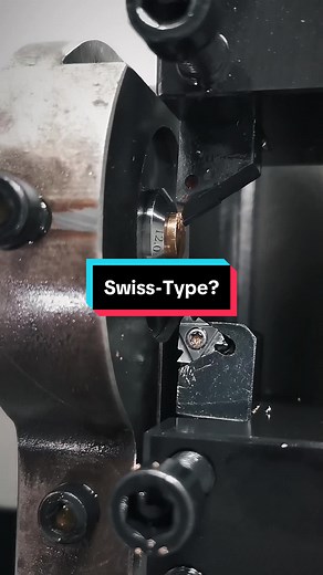 swiss-type? #cnc #machinery
