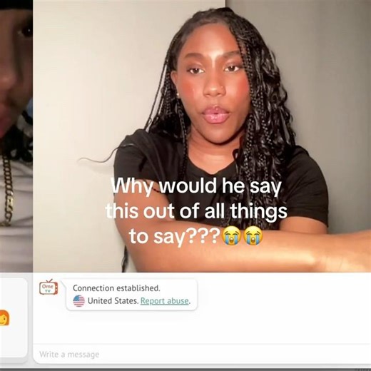 Umm…go check out my new vid 😭😭. #fypyoutube #omegle #ometv #talkingtostrangers #viral