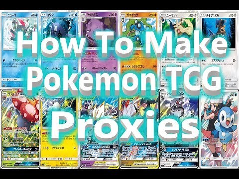How to Make Pokemon TCG Proxies