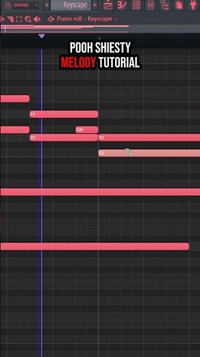 How To Make Pooh Shiesty Melodies 🔥 #flstudio #musicproduction #beats