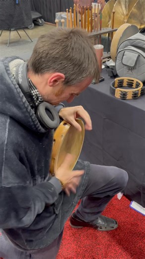 An impromptu PASIC performance on a Harlan 12”. | Harlan Percussion