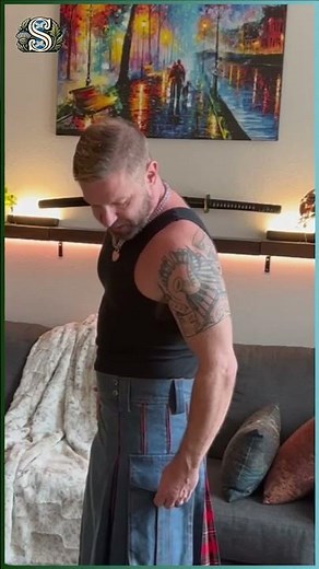 "I Wear This Kilt Every Day!" 🤩 Jackson Reviews the Denim Hybrid Kilt