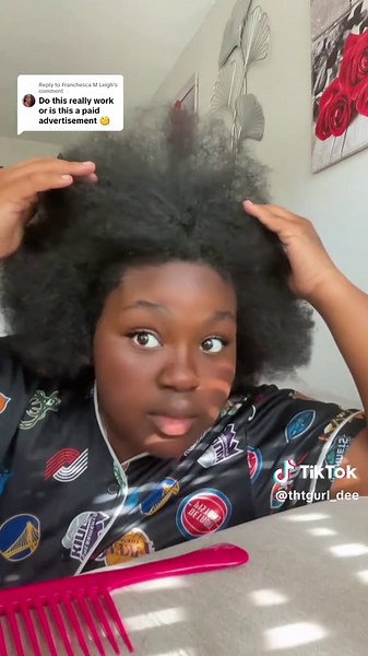 Replying to @Franchesca M Leigh Believe me now?😂 START YOUR HAIR GROWTH JOURNEY TODAY GIRLIESSSSS!!!! Click the link below 26% OFF for Mothers Day sell. SHOP NOW‼️ #fypシ゚viral #tiktokaffiliate #voodoohairgrowthoil