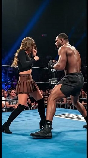 Epic Wrestling Showdown Woman Dominates Man with