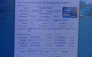 ！超频~INTEL XEON X5660处理器@3.86G频率下性能参数和CPU-Z测试得分。感谢粉丝“2233andraspberry”提供测试视频！_哔哩哔哩_bilibili