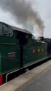 GWR 6695 at Leicester North station. #trains #steamtrain #britishrailways #railways #trainspotting #heritagerailway #GWR | Adrian Watson