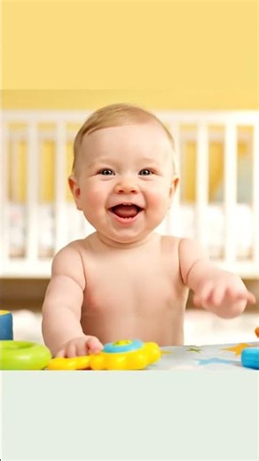“Adorable Baby Playing with Toys and Laughing! 😍👶”