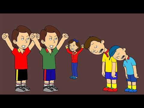 Caillou and Cody Gets Grounded for Dumb Reasons/Boris and Coris Gets Grounded