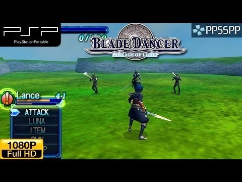 Blade Dancer: Lineage of Light - PSP Gameplay 1080p (PPSSPP)