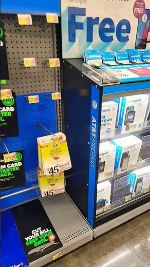 No-contract phones at Walmart #walmart