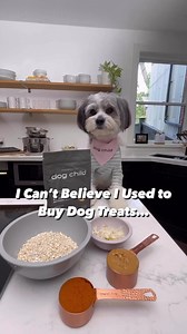 Give your pup a taste of fall in just 10 minutes with our No Bake Pumpkin Peanut Butter Dog Treats! These easy-to-make treats require no baking, ensuring a hassle-free and delicious experience! Crafted with wholesome ingredients like pumpkin, apple, peanut butter, and our Dog Child Essential Nutrients Mix, your dog will adore the taste, while you'll appreciate the added nutrients for a healthy snack! Let's get cooking! | Dog Child