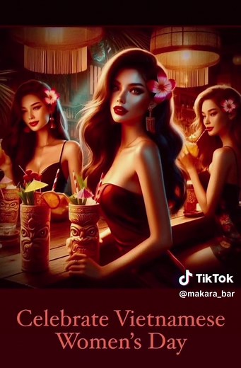 Celebrate Vietnamese Women’s Day at Makara Bar on Sunday, 20th October. We have a complimentary rose and a glass of fine Vietnamese chocolate liqueur just for you. 🌹🍫 #Makarabar #tikibar #originaltikiviet #cocktailbar #CheckinDaNang #VietnamTravel #vietnamesewomensday #칵테일바베트남 #바르베트남