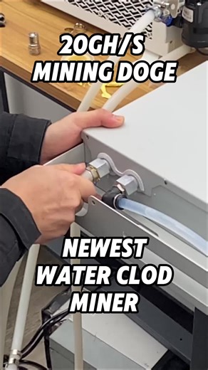 Want a pro-grade LTC/DOGE miner with zero fuss? DG Hydro 1 delivers 20Gh/S hash, 6200W, $20/day gains! Its water-cooled system slashes failure rates—perfect for mining farms ready to dominate Doge.!—Click the link in my BIO!! #gadgets #cargadgets #gamingpc #electronics #portablemonitor #hometech #cargadget #coolgadget #monitors #cooltechfinds #jinglemining #mining #web3 #DOGE #ETF