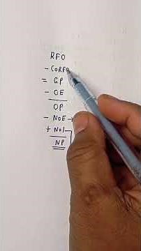 formula for calculating gross profit , operating profit , net profit and operating cost | Ratios