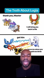 Is Lugia a deadbeat dad? Why do Articuno, Zapdos, and Moltres hate him so much? #onthisday #TyreakToldYou #Pokemon #Lugia | Tyreak Told You