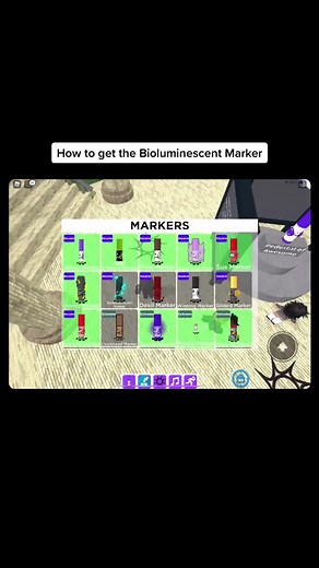 How to get the bioluminescent marker ! | #fy #fypシ #viral #roblox #findthemarker