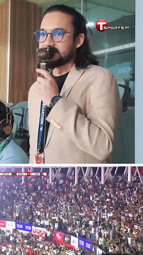 The commentary box reaction says it all — Hamza Chowdhury with an absolute wonder goal 🤯 | T Sports Football