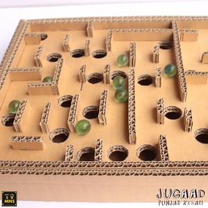 94K views · 712 reactions | DIY Cardboard Box Marble Labyrinth Game Via bit.ly/2CRqcrI | Jugaad | Facebook
