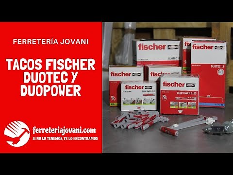 Tacos / Tarugos FISCHER | DUOTEC y DUOPOWER