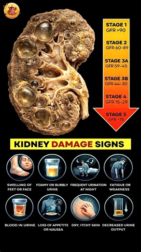 Warning ⚠️ Signs of Kidney Damage You Should Never Ignore