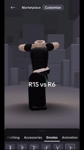 Roblox Avatar Customization: R15 vs R6 Explained