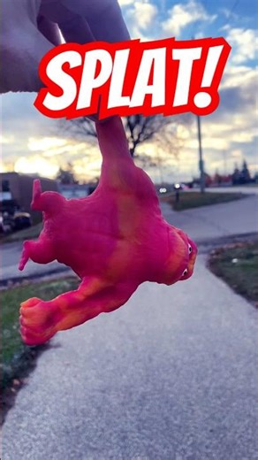 Squishy Monkey SPLAT! #comedy #funny #monkey #toys