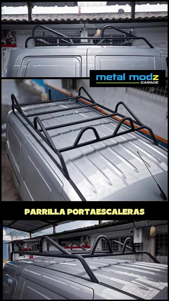 Fabricación de parrilla portaescalera para Chevrolet N300