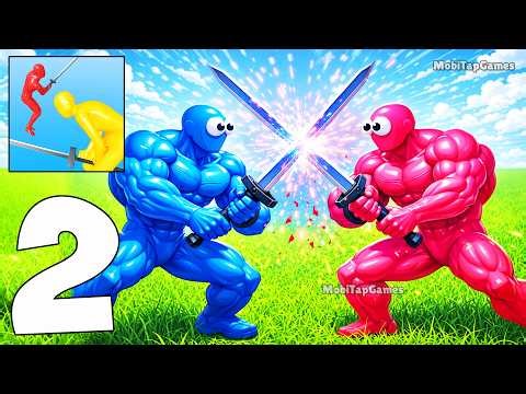 Ragdoll Blade - Gameplay Walkthrough - Crazy Sword Ragdoll Battles Part 2 (iOS, Android)