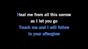 Karaoke Afterglow - INXS - CDG, MP4, KFN - Karaoke Version