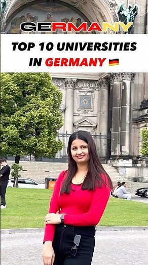 Top public universities in Germany 🇩🇪2025 #germany #studyabroad #internationalstudents #expatlife