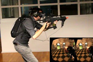 鼠标键盘显示器都闪开：虚拟现实系统Atlas可以把任意空间变成游戏场景，配合Oculus Rift可以在游戏世界里走起来-36氪