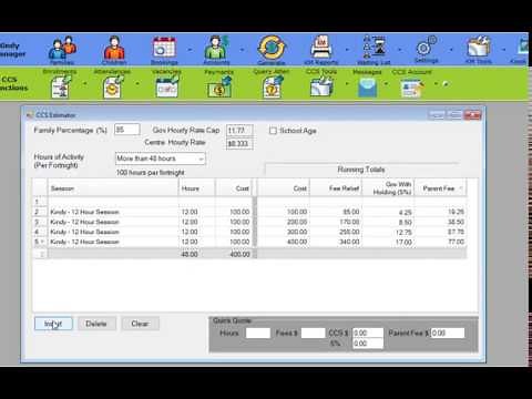 How to use the CCS Estimator
